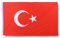 Sonia Originelli premium Fahne für jede Gelegenheit - hissfertig & wetterfest -Größe: ca. 90 x 150 cm, Farbe: Türkei, Turkey, Türkiye