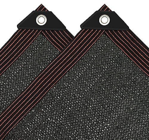 Toldo rectangular – 3 x 6 m protección UV con ojales 90 % de protección solar, tela negra, toldo para jardín, terraza, terraza, tela UV para plantas, piscina, casa de agua
