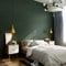 JSEVEM 40CM×9M Thick Darker Green Black Wallpaper Peel and Stick Self Adhesive Vinyl Wrap Pure Dark Greenish Waterproof Contact Paper Matte Textured Wall Tile Stickers for Bathroom Worktop Bedroom