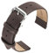 Cobee Leder-Uhrenarmbänder, weiches Kalbsleder Uhrenarmband, Schnellverschluss Leder-Ersatzarmband für Männer und Frauen, Universal-Uhren-Armband, Edelstahl Verschluss Schnalle(Dunkelbraun,20mm)