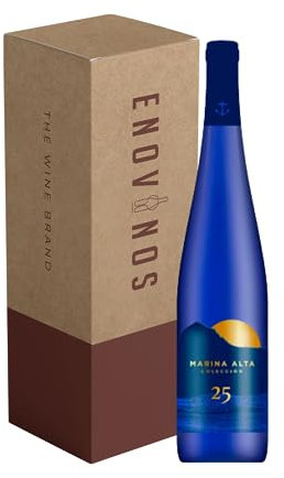 Vino Marina Alta Colección - Botella de Vino Blanco de Alicante x75 cl - Mejor Selección ENOVINOS