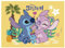 dekora - Tortendekoration für Kindergeburtstage - Cake Topper Stitch 21 x 8 cm - Rechteckige Essbare Papierfolie für Torten - Glutenfrei, Laktosefrei - Für Vegetarier Geeignet