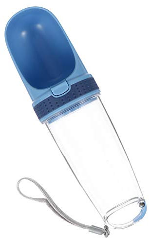 Toddmomy Bouteille Deau pour Chien Très de Voyage Portable pour Lextérieur 500 ML