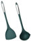 CHICAMPERA 1juego Espátula De Silicona Reusable Mango Ergonómico De Utensilios De Cocina Antiadherentes Para Sartenes y Ollas Musgo
