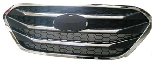 Griglia Anteriore Cromata In ABS Per Hyundai Ix35 2009-2015 Griglie Racing Auto Griglia Anteriore