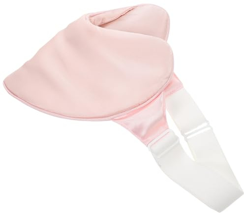 UTHCLO de Nuit Soie Double Face pour Dormir Cache-yeux Doux et pour Sommeil Profond Lumière et Confort pour Hommes et Femmes Rose