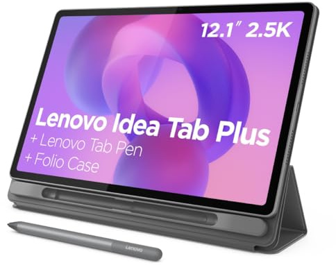 Lenovo Tablet Idea Tab Plus 12.1 256GB/12GB Grigio Pen + Custodia