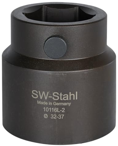 SW-Stahl 10116L-2 Druckkopf 32-37 mm für Spurstangenwerkzeug | Präzisions-Ersatzkopf für Spurstangengelenk-Werkzeug 10116L, 32 bis 37 mm Durchmesser, Premium Qualität, 85 mm Länge