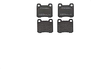Brembo P 50 013 Bremsbelagsatz, Scheibenbremse - (4-teilig) | Kompatibel mit: MERCEDES-BENZ 124 Coupe, 124 Stufenheck, 190, C-CLASS, E-CLASS, E-CLASS Coupe