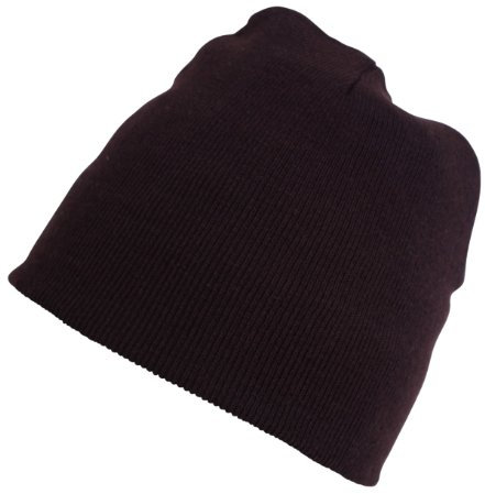 Unisex Yupoong Flexfit Strick-Mütze, Beanies in über 20 modischen Trend Farben - Einheitsgröße (One Size/Einheitsgrösse, Chocolate Brown)