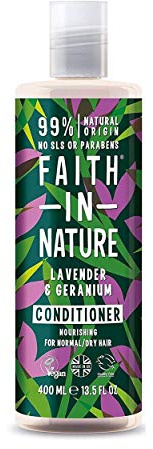 (3 PACK) - Faith in Nature - Lavender & Geranium Conditioner | 400ml | 3 PACK BUNDLE