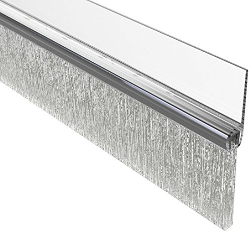 STORMGUARD 02SR6641000CL 1 m Self Adhesive BDS Bottom of The Door Brush Seal - Clear