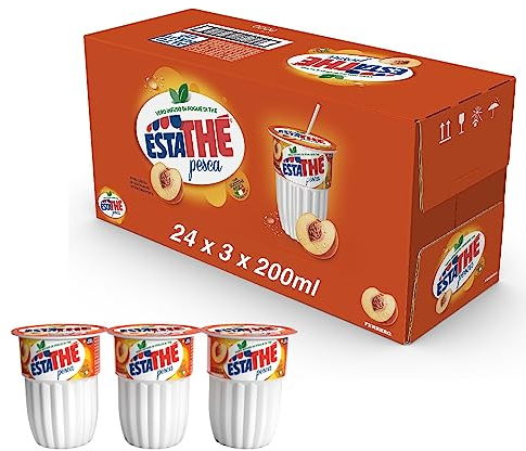 ESTATHE TRIS BICCHIERE PESCA X24