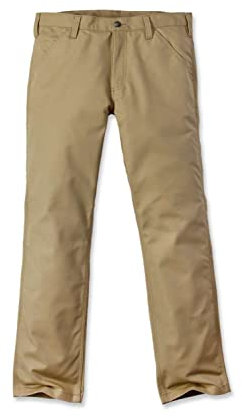 Carhartt, Herren, Rugged Professional-Serie Rugged Flex Lockere Canvas-Arbeitshose, Dunkles Khaki, W38/L30