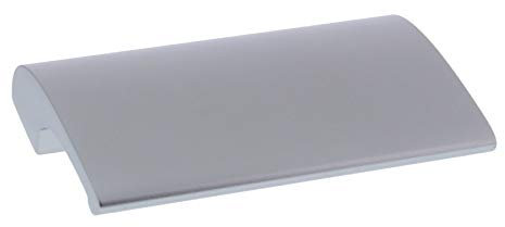 ToniTec Poignée de porte extérieure en aluminium - Modèle Oskar - Couleur : acier F9 - Avec vis