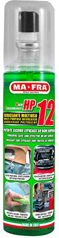 MAFRA, HP12, Sgrassatore Universale Multiuso Professionale, Adatto a Tutte le Superfici, Potente e Sicuro sulle Parti Trattate per una Pulizia Profonda anche sullo Sporco più Difficile, Formato 125ml
