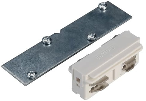 SLV Eutrac Längsverbinder für 3P.-Einbauschiene Weiß SLV 1001539