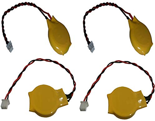 4 x CMOS (2 x 2 poliger und 2 x 3 poliger Stecker) 3V CR2032 EINWEG Markenware Eunicell FBA