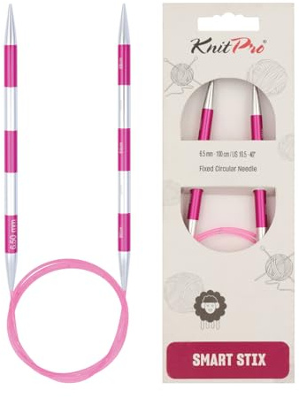 KnitPro Smartstix Fixed Circular Needles 40 (100cm) | 6.50mm