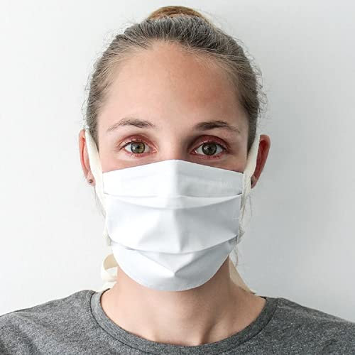 Vprotect 5 Stück Wiederverwendbare und industriell waschbare Mehrweg Nasen-Mund-Maske - 100% Made in Vorarlberg/Austria