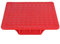 Car Lifting Jack Base, 28.5 * 28.5 * 7cm Red ABS Off-Road Base Lifting Jack Surface Pad Red Color to Alleviate Jack Hoisting Sinkage
