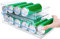 Mulaibdin Organizador Latas Nevera Autopropulsado, Dispensador Latas Nevera, Organizador de Latas para Frigorifico, Almacenaje Nevera Latas, Fridge Organizer can para Cocina,Refresco(Apilable)