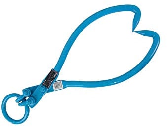 Bituxx Forstzange Holzschleppzange Greifzange Verladezange Holzzange Rückezange Greifer bis 680kg