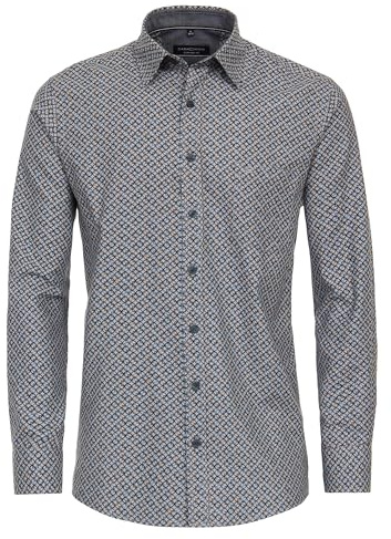 CASAMODA Freizeithemd Print Comfort Fit