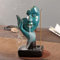 Wasserfall Rückfluss Räuchergefäß Rückfluss, Räucherwasserfall Keramik, Backflow Incense Burner Incense Holder, Weihrauchbrenner, Räucherbrunnen für Meditation Dekoration Zuhause Büro Yoga Spa(Blau)