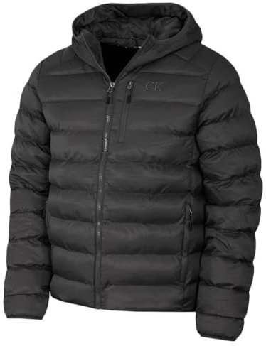 Calvin Klein Mens Woven Jacket - Storm - XXXL