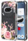 Yerebel Case for Nothing Phone 2A Case, A142 Cute Case, Clear Flexible Bumper TPU Soft Rubber Silicone Cover Phone Case for Nothing Phone 2A Roseflower