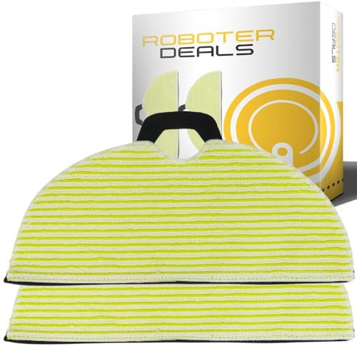 Roboter Deals - Mikrofaserpads, Ersatz-Wischtücher (2 Stück) für Shark Matrix Plus