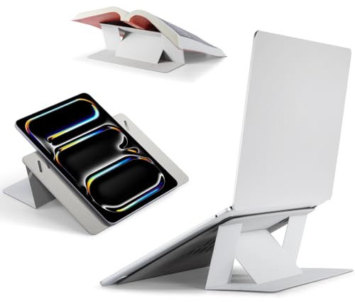 MOFT Support Portable pour Ordinateur, Support Ordinateur Non Adhésif avec 2 Angles, Compatible Universellement avec Les Tablettes 7-11 Et Les Ordinateurs Portables 11-14, Misty Cove