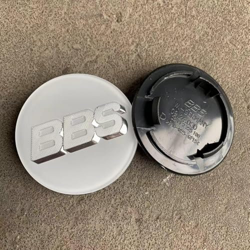BTIQSA 4 Stück Nabendeckel, für BBS 68mm 70mm Nabenkappen Radnabenabdeckung Radnabenkappen Felgendeckel Radnabendeckel Felgenkappen,68mm