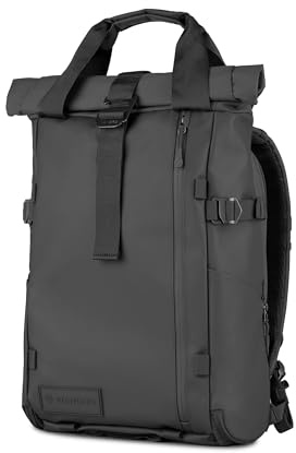 WANDRD Prvke V4 Weatherproof Travel Backpack and Camera - Daily Carry Bag, Quick Access & Expansion, Black, 31L US