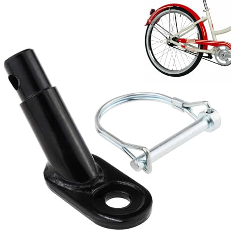 Cykelvagn Koppling Universell Cykelkoppling För Utomhusaktiviteter Barnvagn Cykelsläp Hundhänge Utomhusaktiviteter Med Säkerhetspenna Snöflinga Multiverktyg