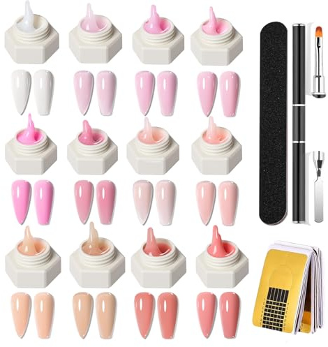 GZSYY Builder Gel für Nägel UV Aufbaugel für Nägel Nagelverlängerung Gel Nail Gel Nail Extension Gel