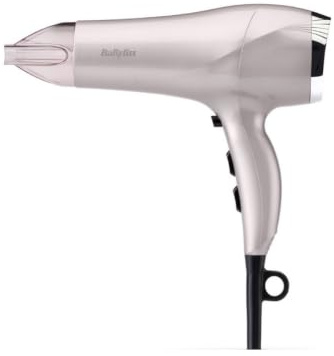 Asciugacapelli - Babyliss - D781e - Ionico AntI-Crespo - 2300w - 3 Impostazioni Di Temperatura - Mauve Lustre