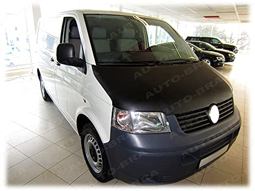 AB-00276 Vollbra Auto BRA für die ganze Motorhaube kompatibel mit VW Volkswagen T5 2003-2009 Transporter Multivan Caravelle California Haubenbra Steinschlagschutz