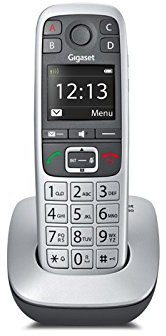 Gigaset E 550 Telefono Cordless, Argento [Italia]