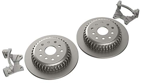 TeraFlex 4304450 JK Rear Big Rotor Kit with Caliper Brackets