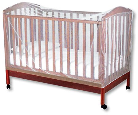 Baby Idea - Zanzariera in Tulle con con Elastico Universale Ideale per Lettino Campeggio Interamente Made in Italy (lettino)