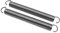 2x Universal Garagentor Feder 98kp / 118kp Garagentorfedern Garage Zugfeder Paar (Eisen verzinkt, 5x43x430)