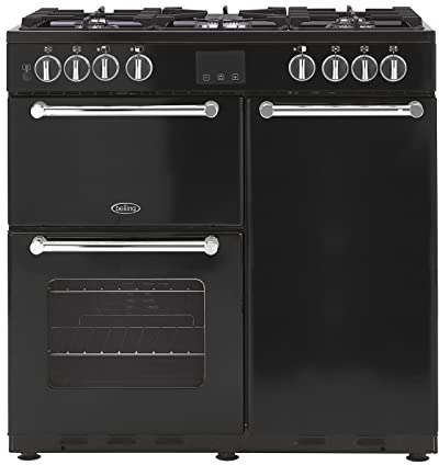 PIANO DE CUISSON KENSINGTON LARGEUR 90CM MIXTE NOIR