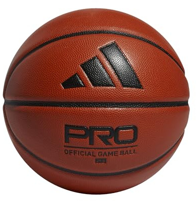 adidas Unisex-Erwachsene Pro 3.0 Game Ball, Basketball, Natur/Schwarz, 7
