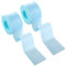 Prasacco 2 Rolls 11.8FT Silicone Tape, Removal Silicone Sensitive Skin Tape Blue Tape Reusable Adhesive Waterproof Silicone Tape for Sleeping, Skin, Lash(Blue, 1 Inch x 11.8 FT/2.5 cm x 3.6 M)