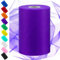 Swpeet 6 Zoll durch 100 Yards Purplish Red Tüll Stoff Rolle, Stoff Spule Tüll Band, Netz Polyester Spule Ideal für DIY handgemachte Geburtstagsparty Hochzeit Dekorationen Weihnachten Handwerk Zubehör
