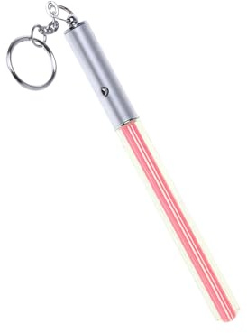Mllepjdh Porte-clés stylo porte-clés sabre laser sac accessoires