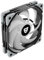Nfortec KOIT Fan 120 mm A-RGB PWM Black, Heatsink and Liquid Cooling, Customizable Lighting, Quiet Operation, PWM Control, 120 mm, DC 12V, Compatible with Chassis and Radiators