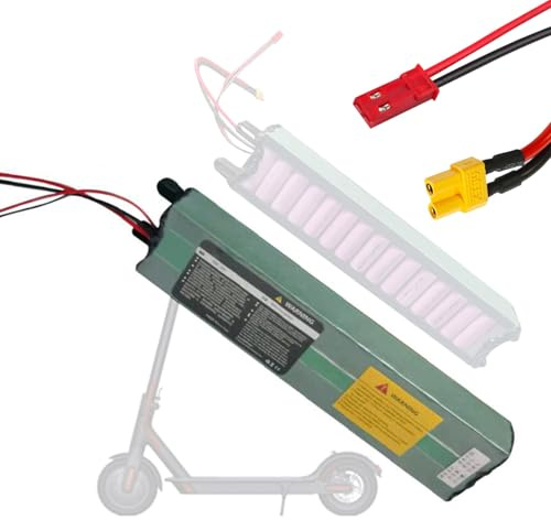 WILLQ Batteria di Ricambio per Monopattino Elettrico (36V, 6,6Ah/7,8Ah/10,4Ah) – Pacco Batteria al Litio Rimovibile